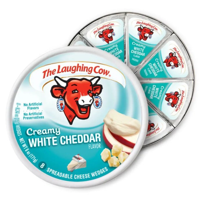 Laughing cow cheese wedge nutrition