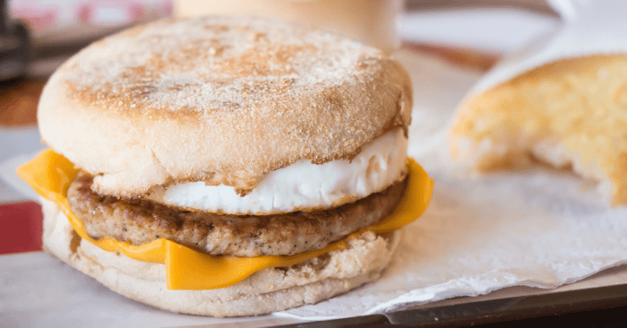 Mcdonald's sausage egg cheese mcmuffin nutrition